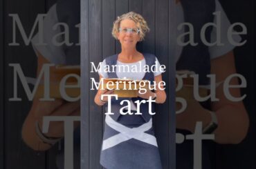 Marmalade Meringue Tart #shorts